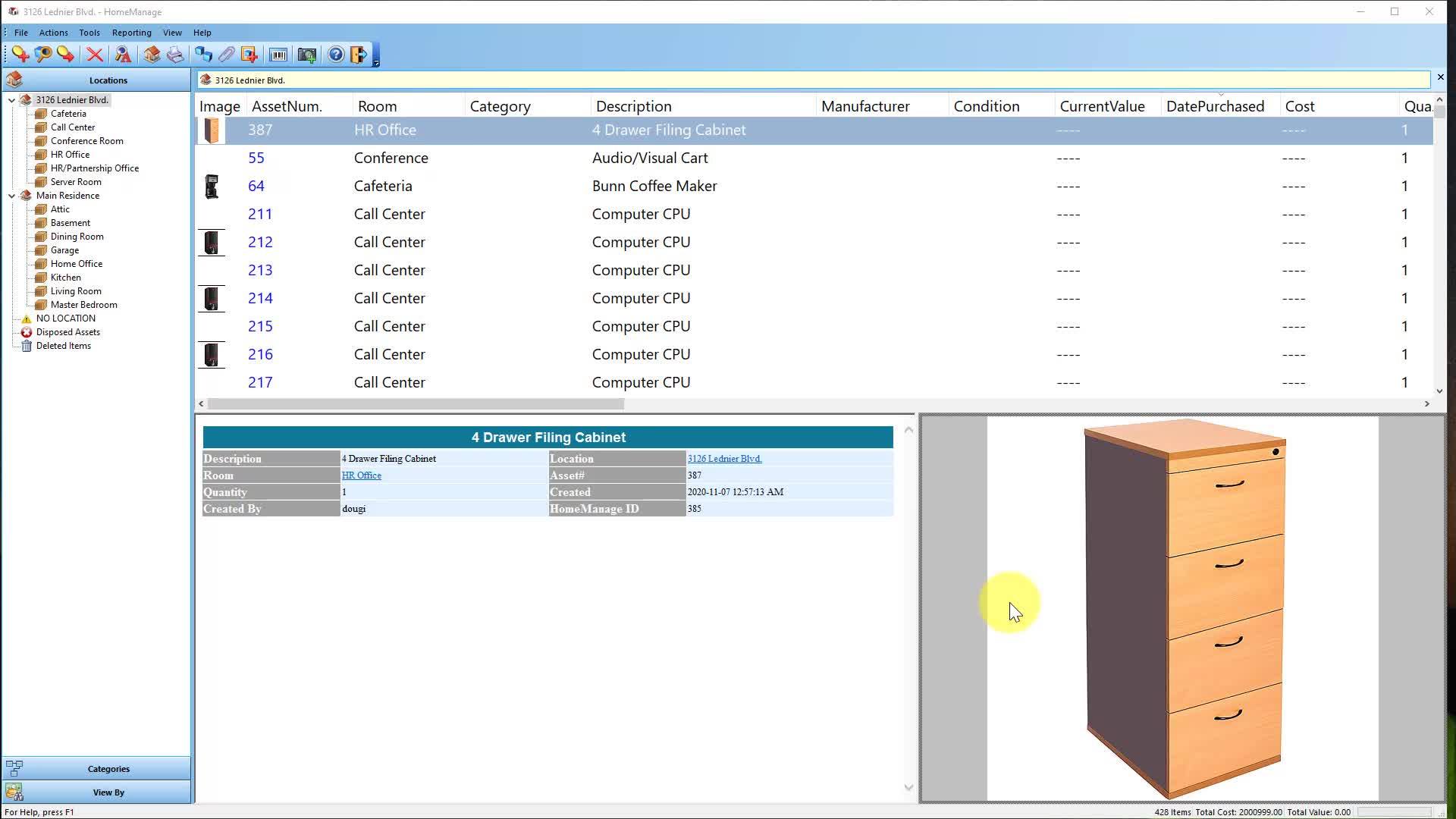 HomeManage Home Inventory
