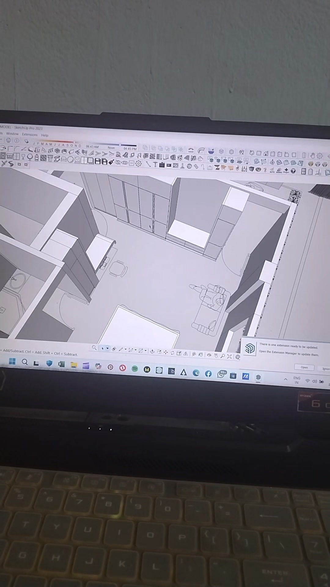 Interior 3d modeling Work process 🤩🤩 | The Raj Interior | Facebook