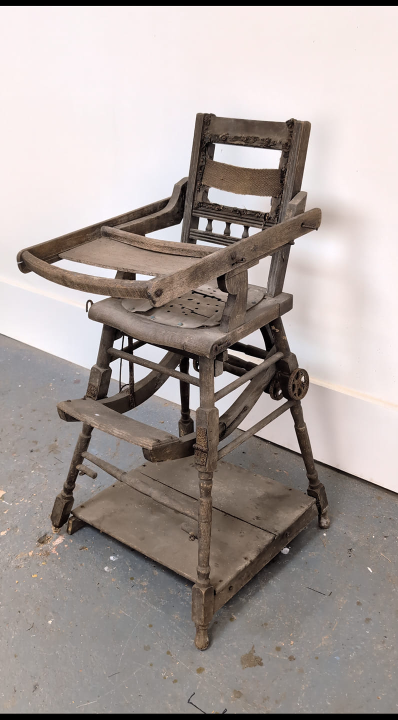 I TRANSFORMED this ROTTEN 150 year old Chair #woodworking #satisfying # ...
