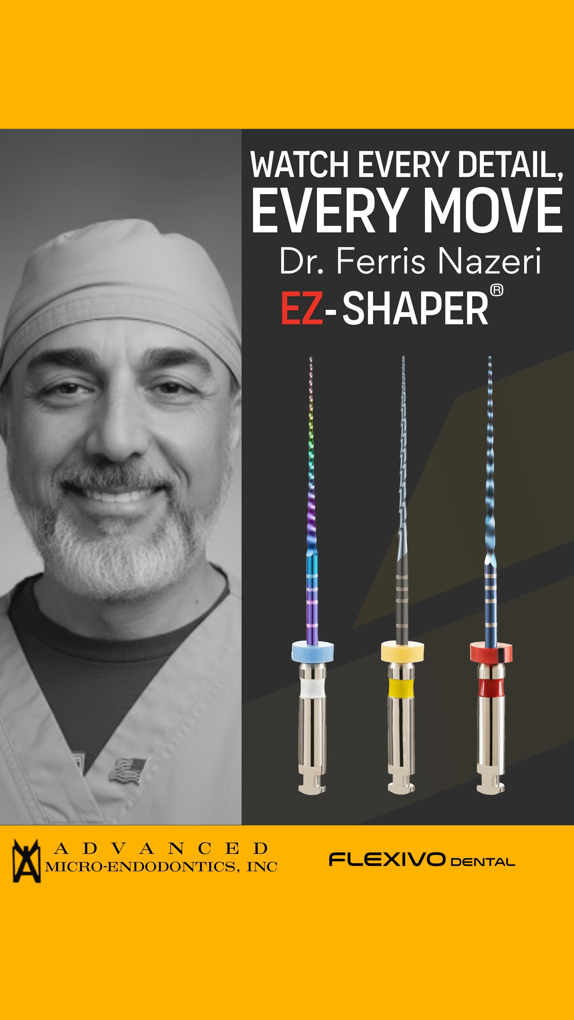 Root canal therapy of tooth #4 using a combination of EZ SHAPER and ...