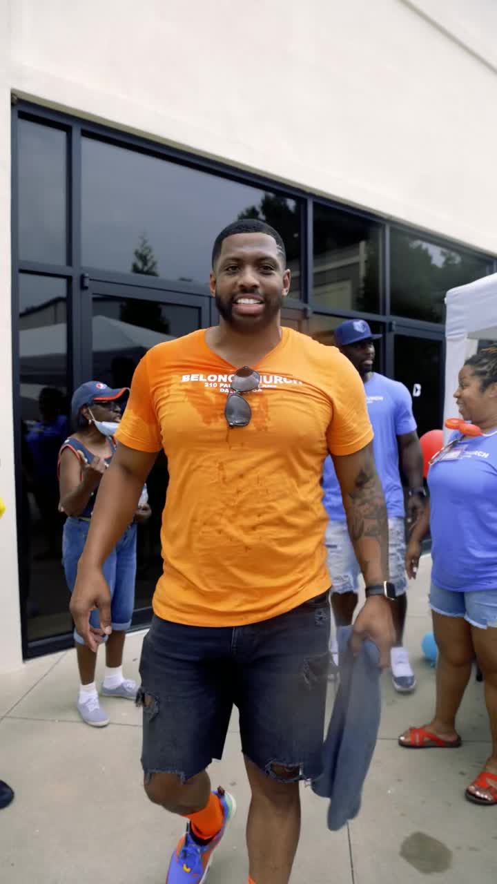 Belong Church Atlanta had a BALL today! 😂😂😂😂😂 Gave away a ton of book ...