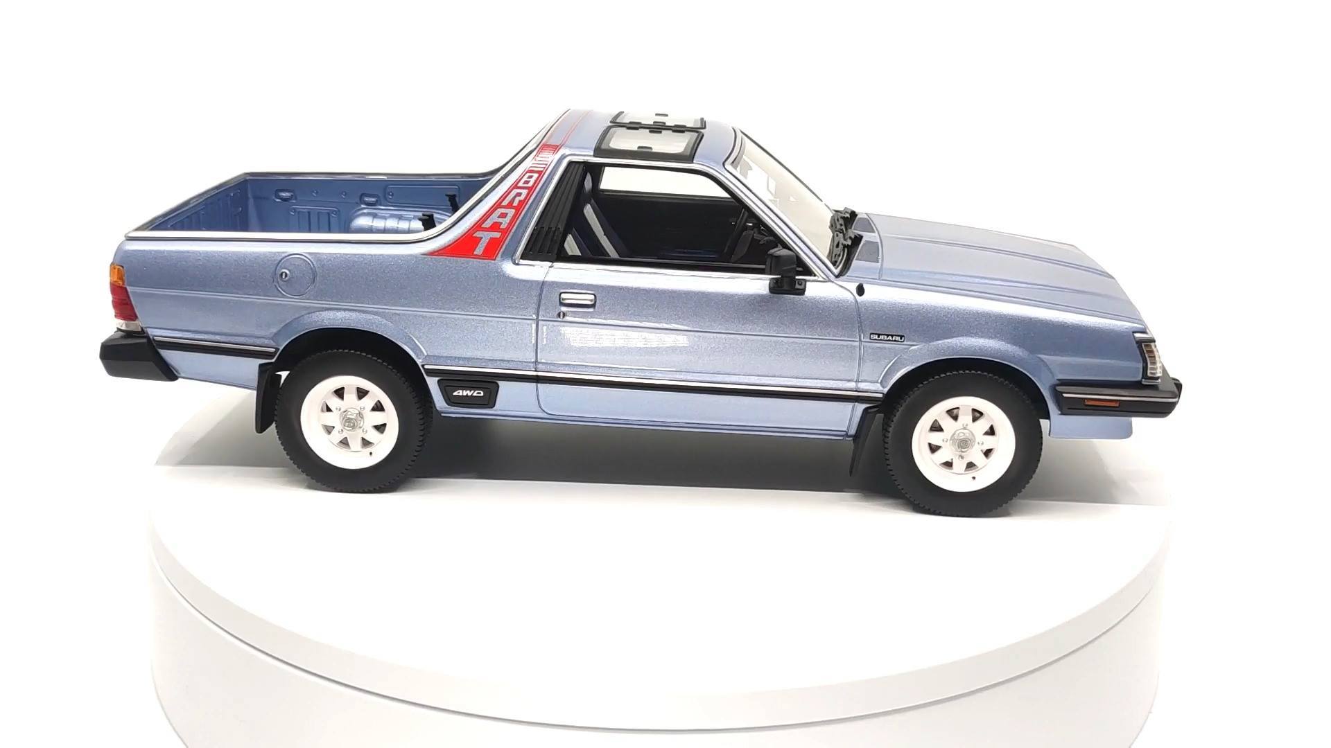 SUBARU XT TURBO 4WD - 1/18 This US version of this Japanese model