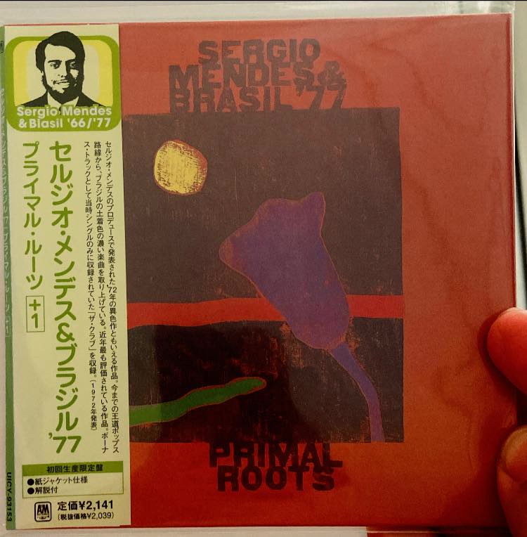 Sergio Mendes Primal Roots Japanese mini LP