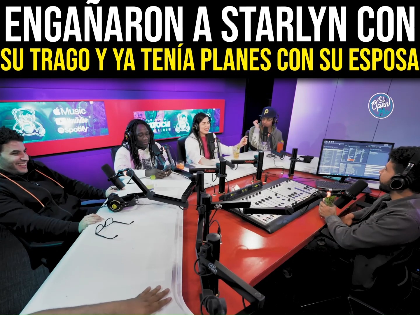 Engañaron a Starlyn con su trago y ya tenía su noche planeada ...