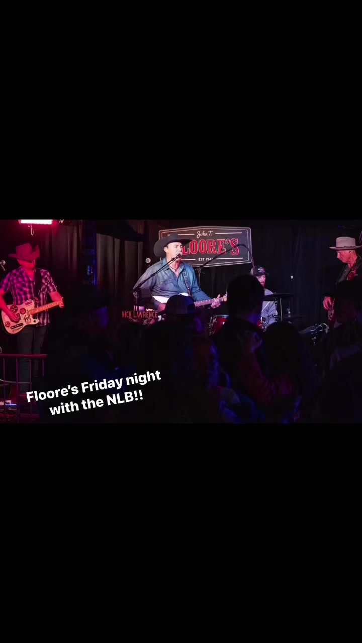 Floore’s Friday night with the NLB!! #texascountrymusic #helotes # ...