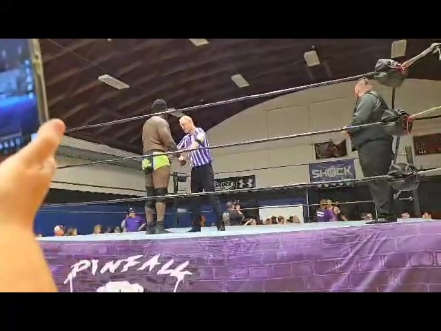 The Ring Bully vs Magnus Singles Match Official: Referee Jeff Jaros ...