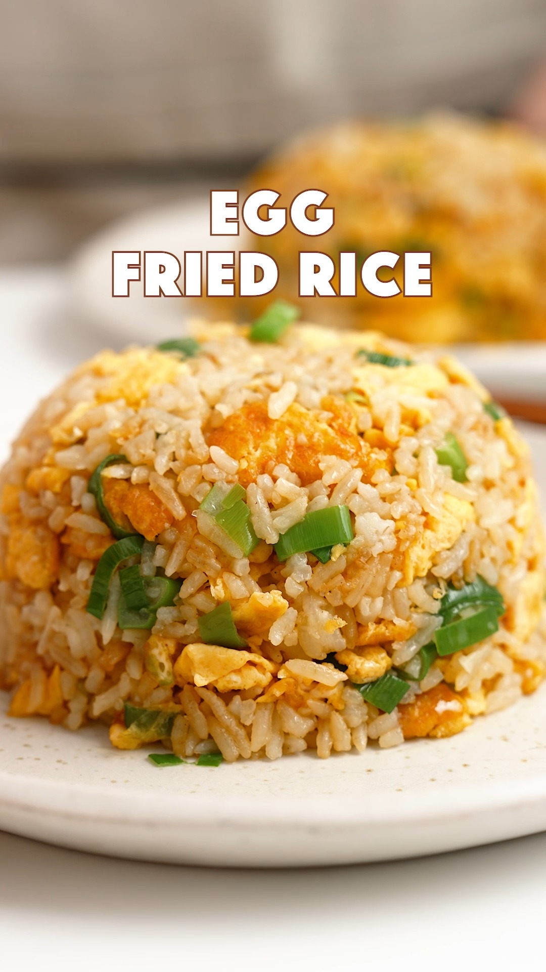 Who loves egg fried rice? 🍚🍳 Cooked rice 4 cups, ( for 2 servings rice ...
