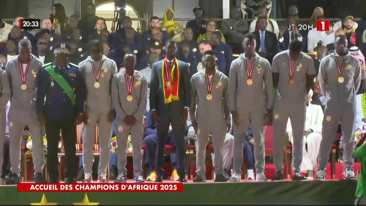 Les Lions du football ont paradé. Une procession exceptionnelle de ...