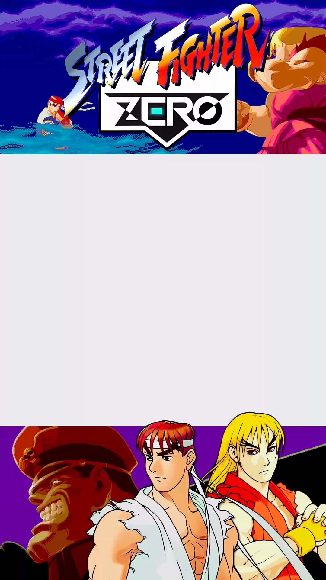 Street Fighter Zero — Ryu & Ken vs Vega 🔥 Legendary Battle Two