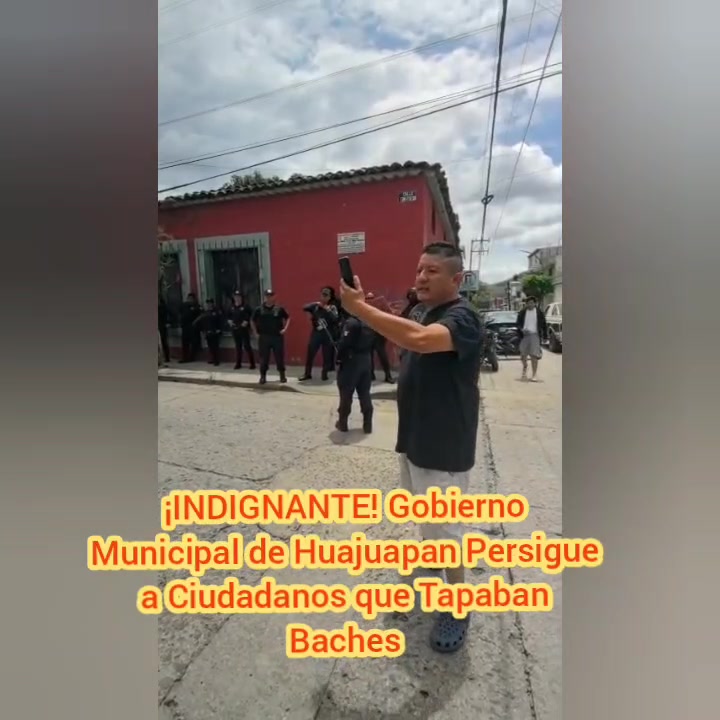 ¡#INDIGNANTE! Gobierno Municipal Persigue a Ciudadanos que Tapaban ...