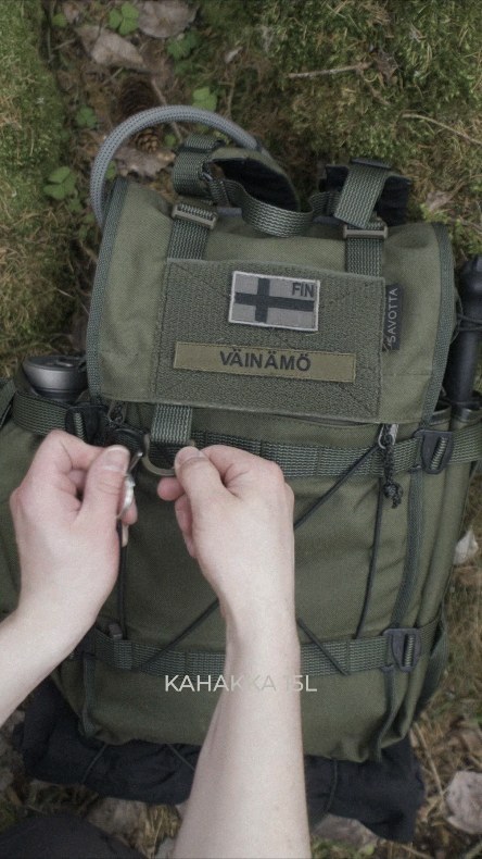 New product release Kahakka 15L and Kahakka 25L, Seriously sensible, utterly functional and rugged all-around combat daypacks, made to meet the diverse carrying needs of the regular soldier ,