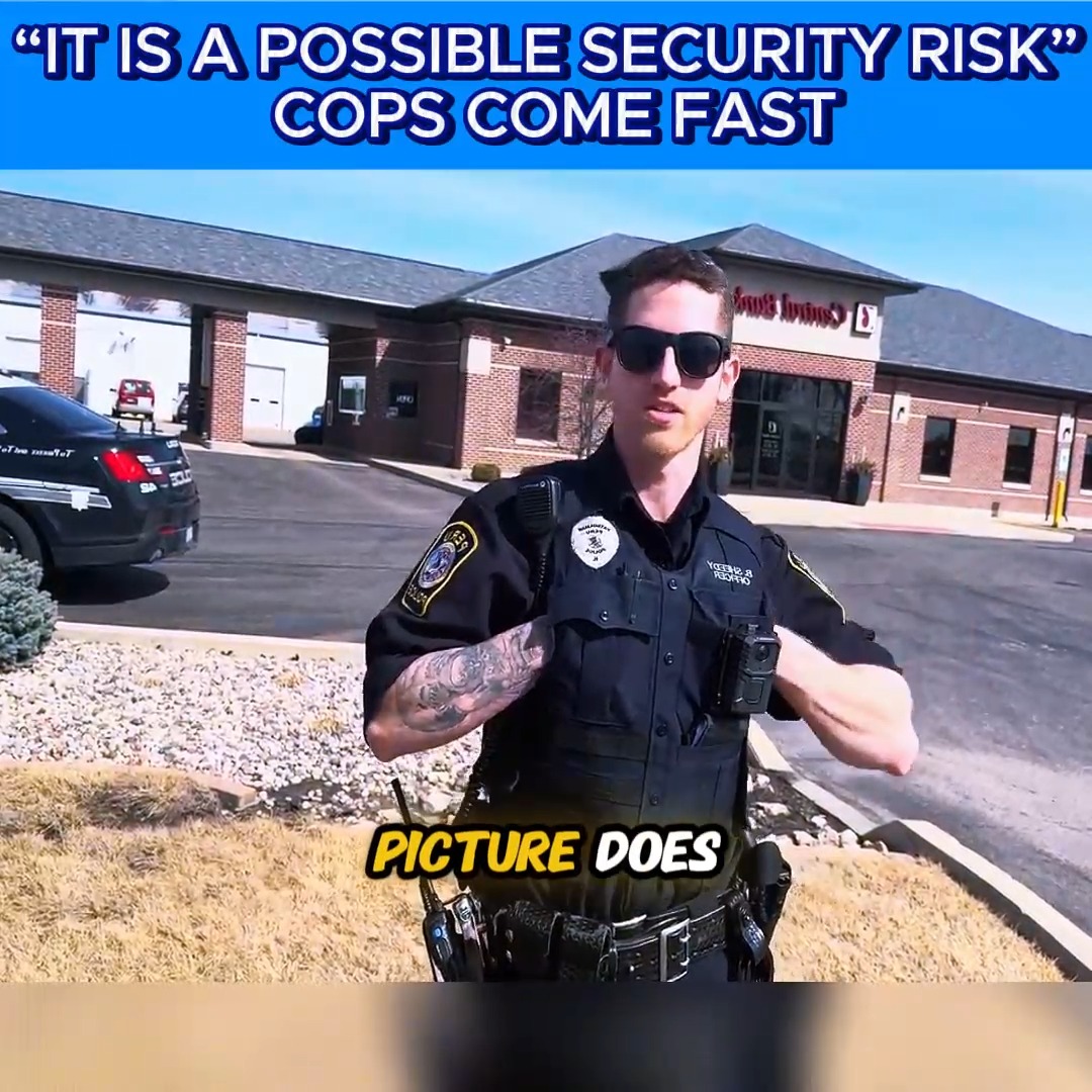 “IT IS A POSSIBLE SECURITY RISK” COPS COME FAST-FIRST AMENDMENT | SoS ...