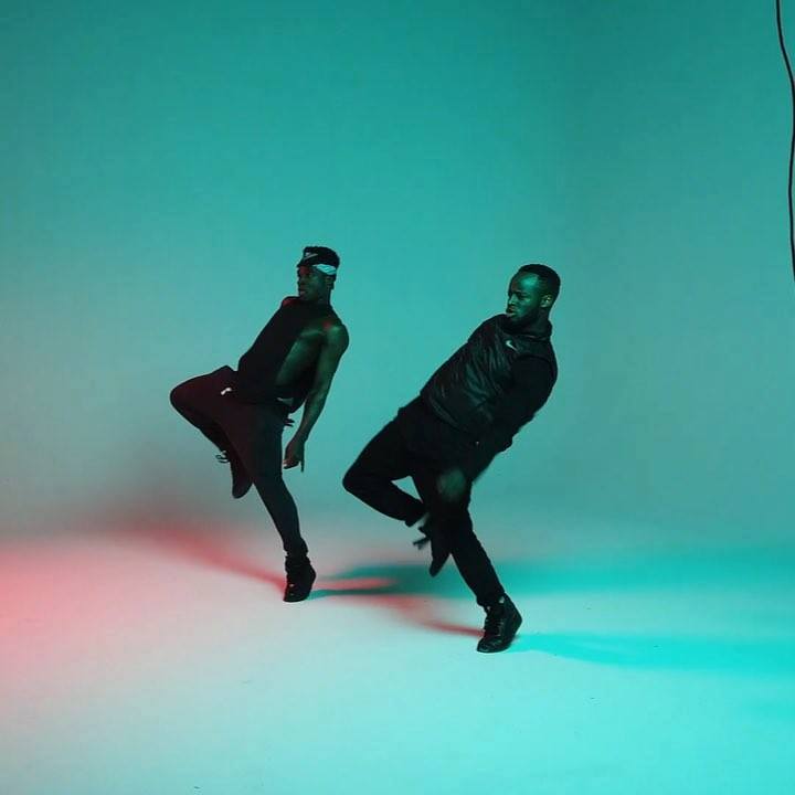 BEHIND THE SCENES w/ 🇬🇭 TROUBLE D FLOW 🇳🇬 Kurzer Abschnitt des ...