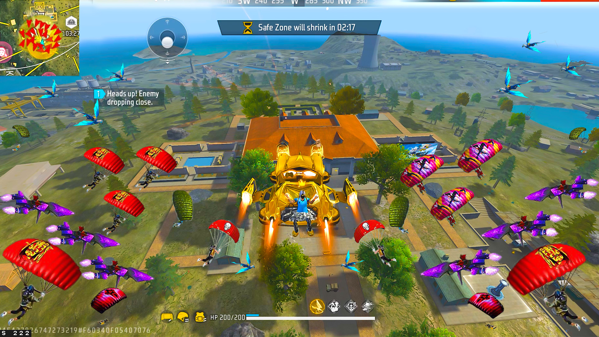 solovssquadgameplay2025 #garenafreefire #FreeFire | Retro Attack FF