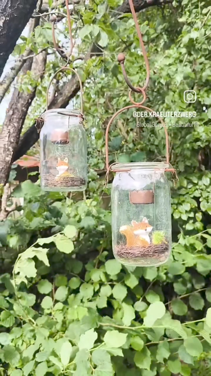 Der Sommer neigt sich dem Ende zu und wir freuen uns schon auf die Herbstdeko. 🍁, Unsere Weckglashalter zum Hängen passen zu jeder Jahreszeit