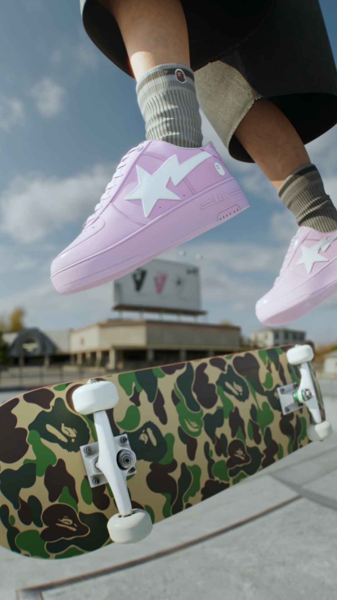 BAPE STA™: Y2K Glow Step into early 2000s tech nostalgia with the