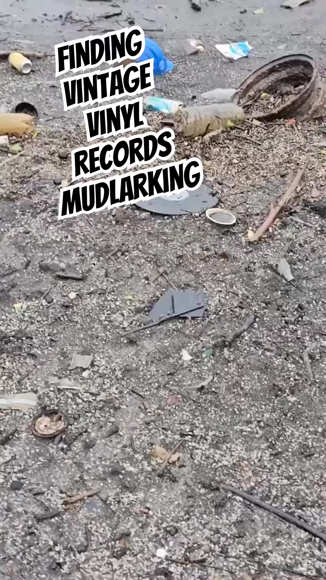 Vintage vinyl records found in a drained lake #vintagevinyl # ...