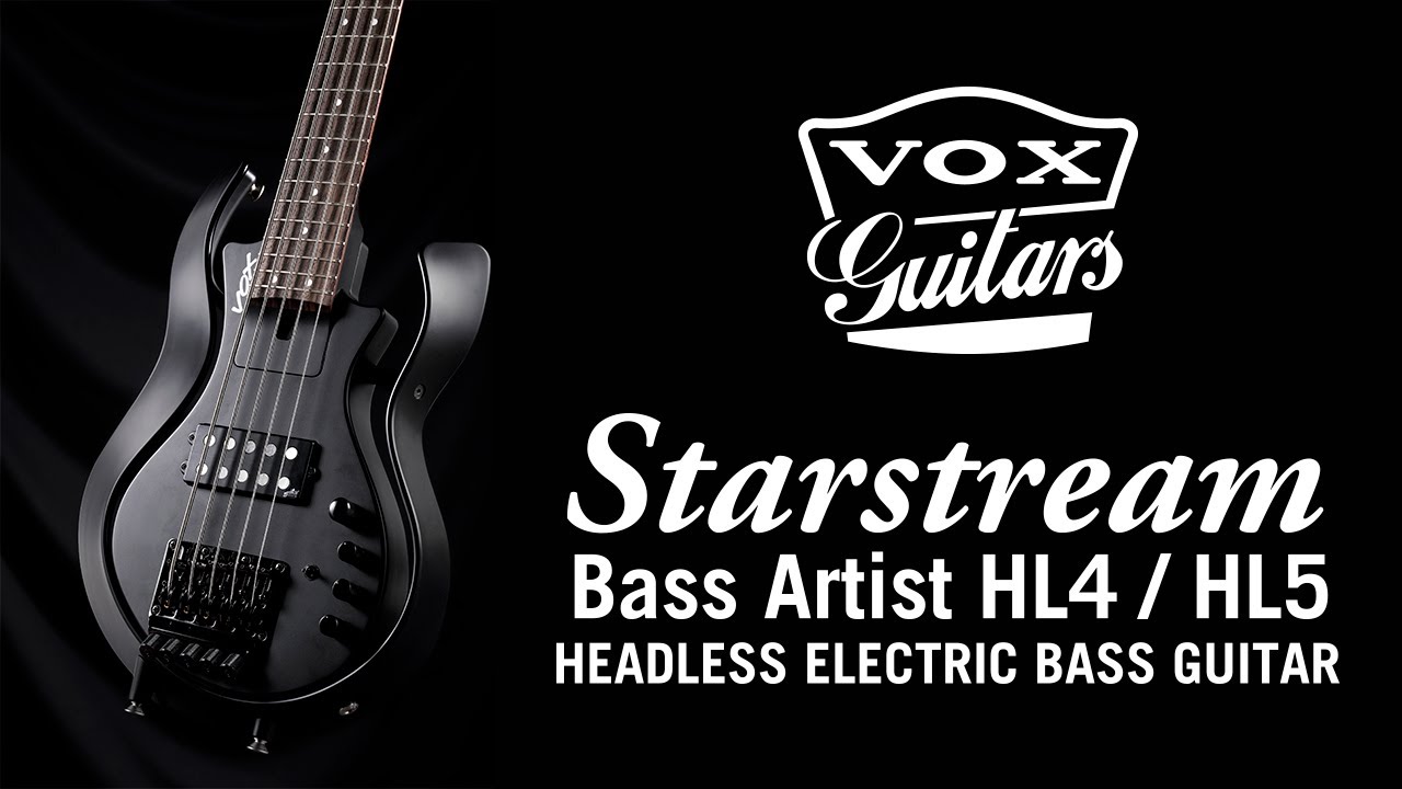 VOX Starstream Bass Artist HL5 5弦ベース 🎸 VOX Starstream Bass Artist HL — A New Era of Headless Bass The