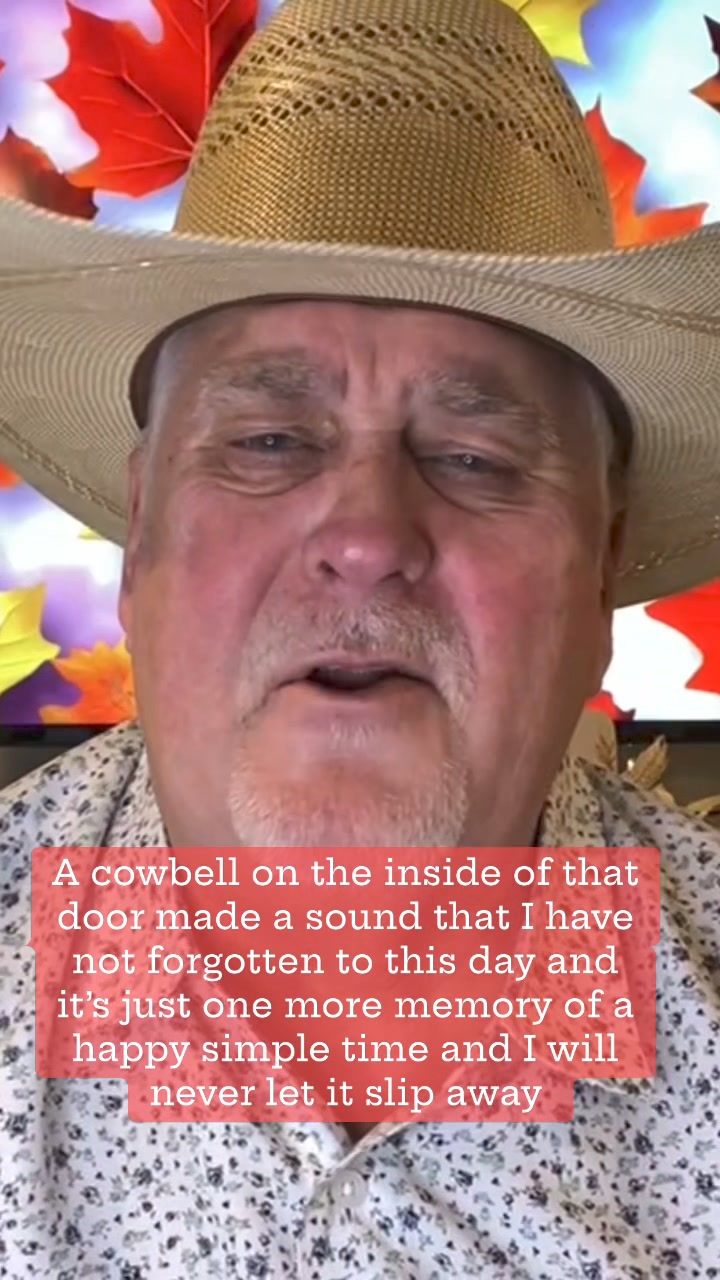 A cowbell on the inside of that door made a sound that I have not