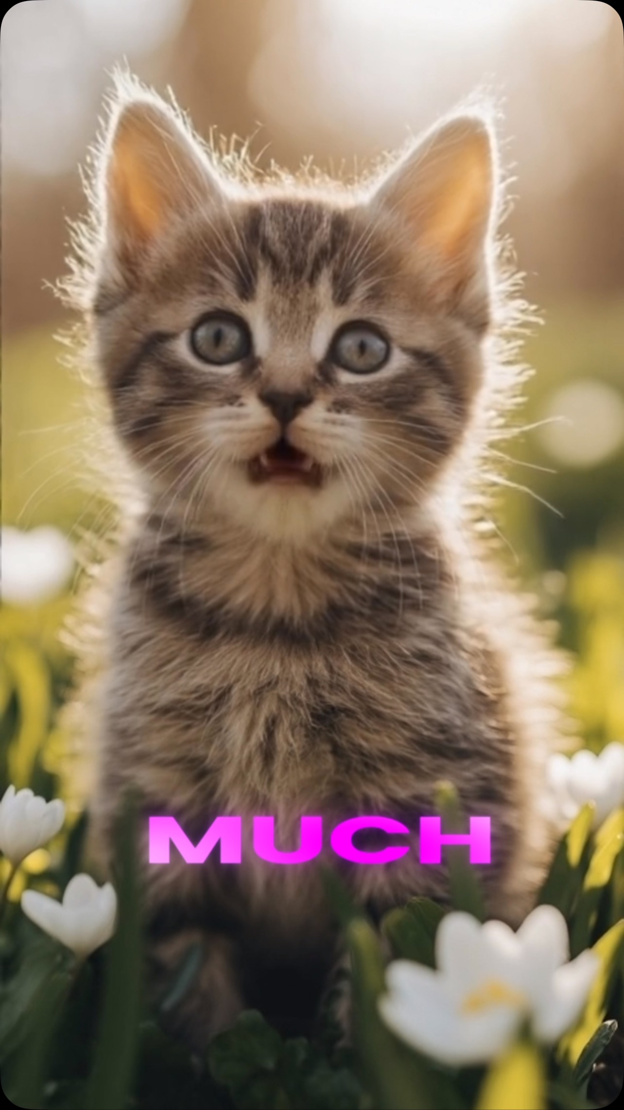The meaning and purpose of life 🙏 ️😻#cute #ai #lipsync #cutecats # ...