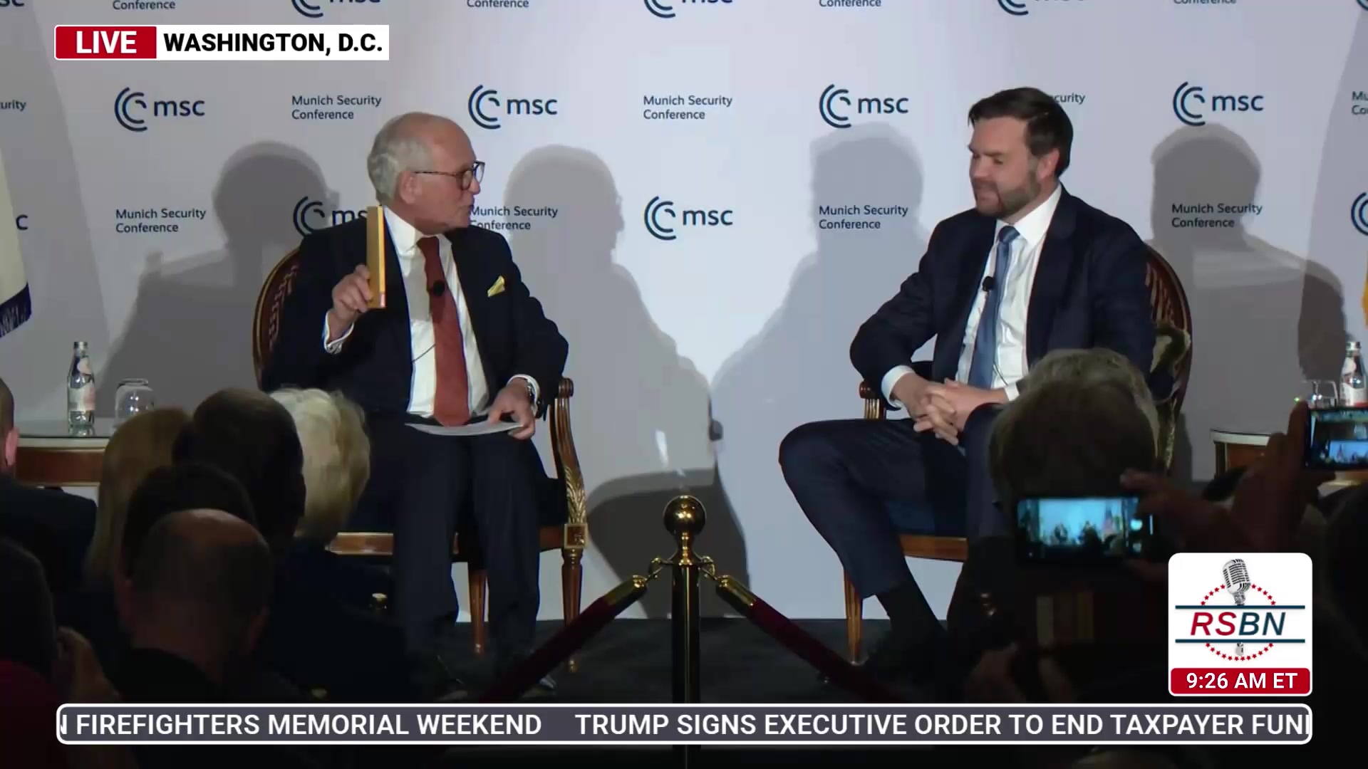 WATCH: Vice President JD Vance Speaks at a Munich Security Conference ...