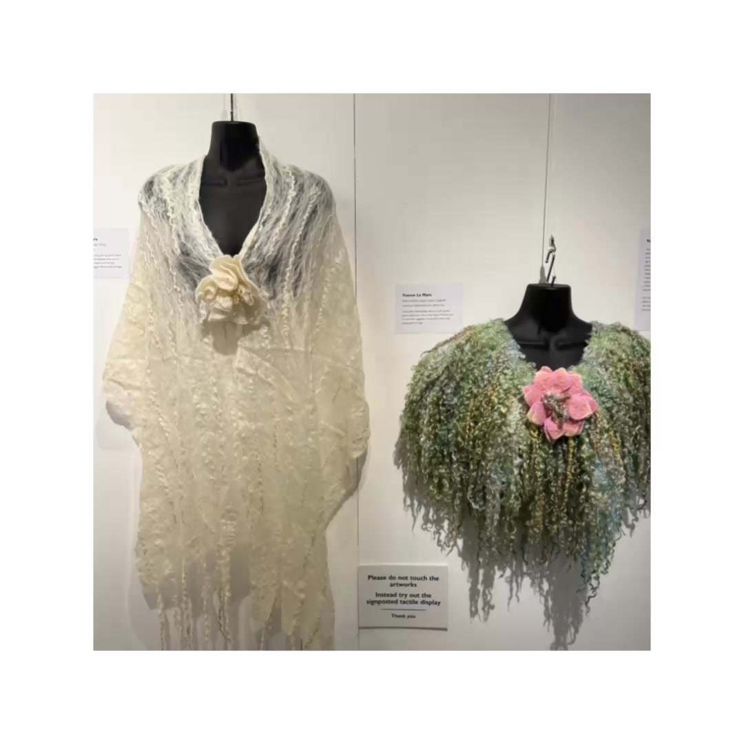 Day 6 of our museum advent brings you our Textile Displays. The hand ...