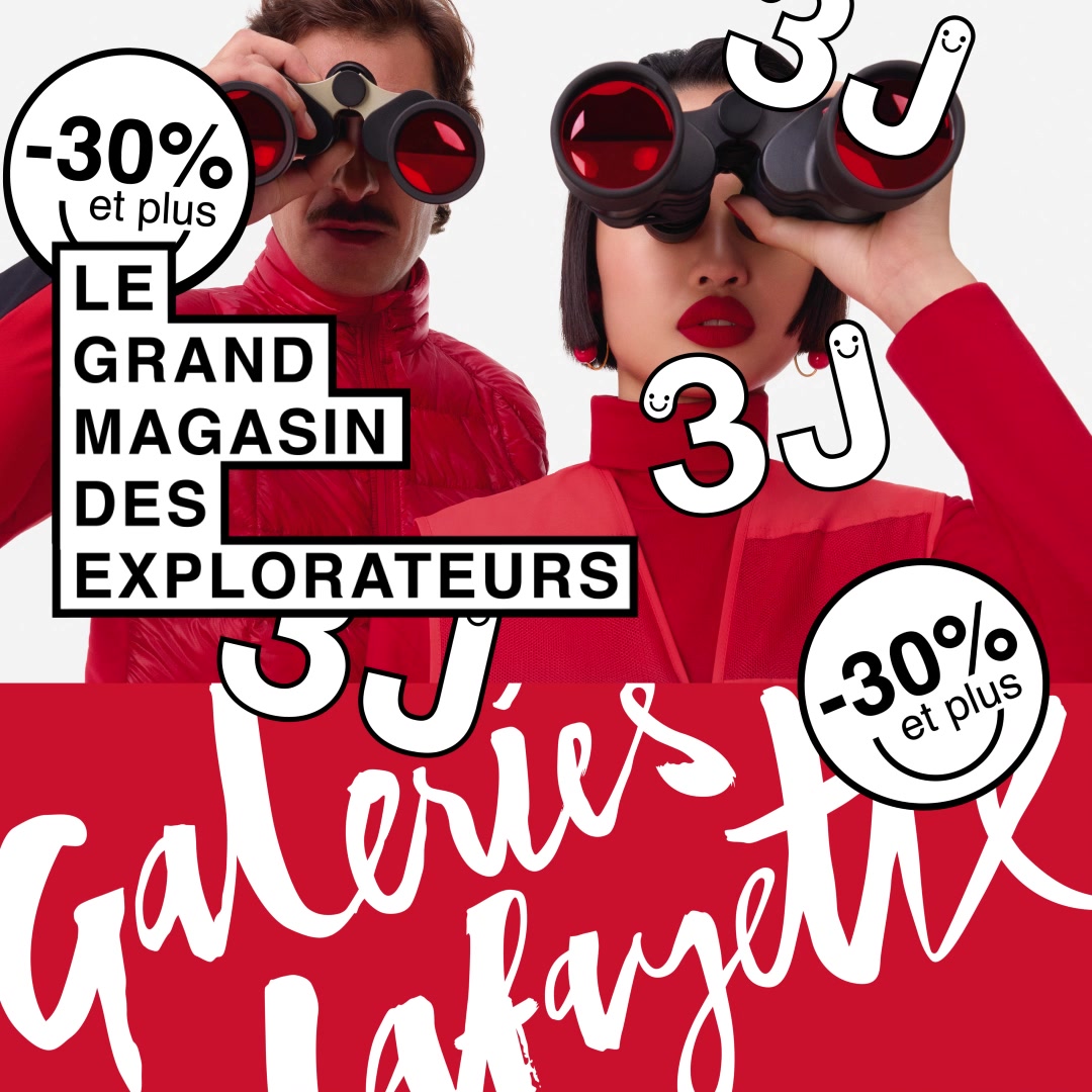 Dates 3j Galeries Lafayette Octobre 2022