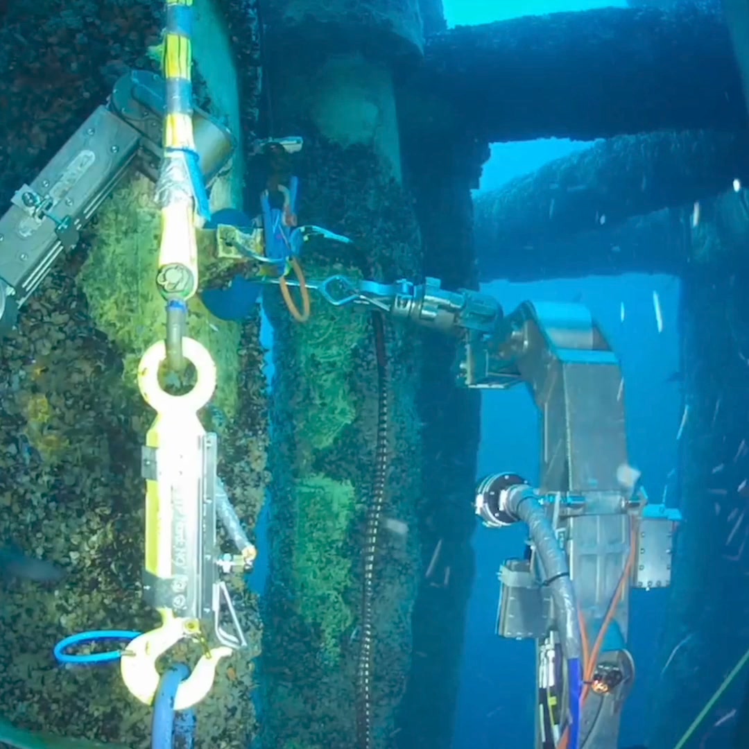 The Future of Offshore Caisson Maintenance 🌊 Saga Subsea is proud to ...