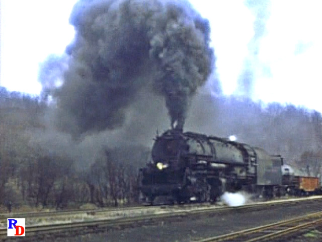 A few scenes of Baltimore & Ohio Railroad's big 2-8-8-4 EM-1