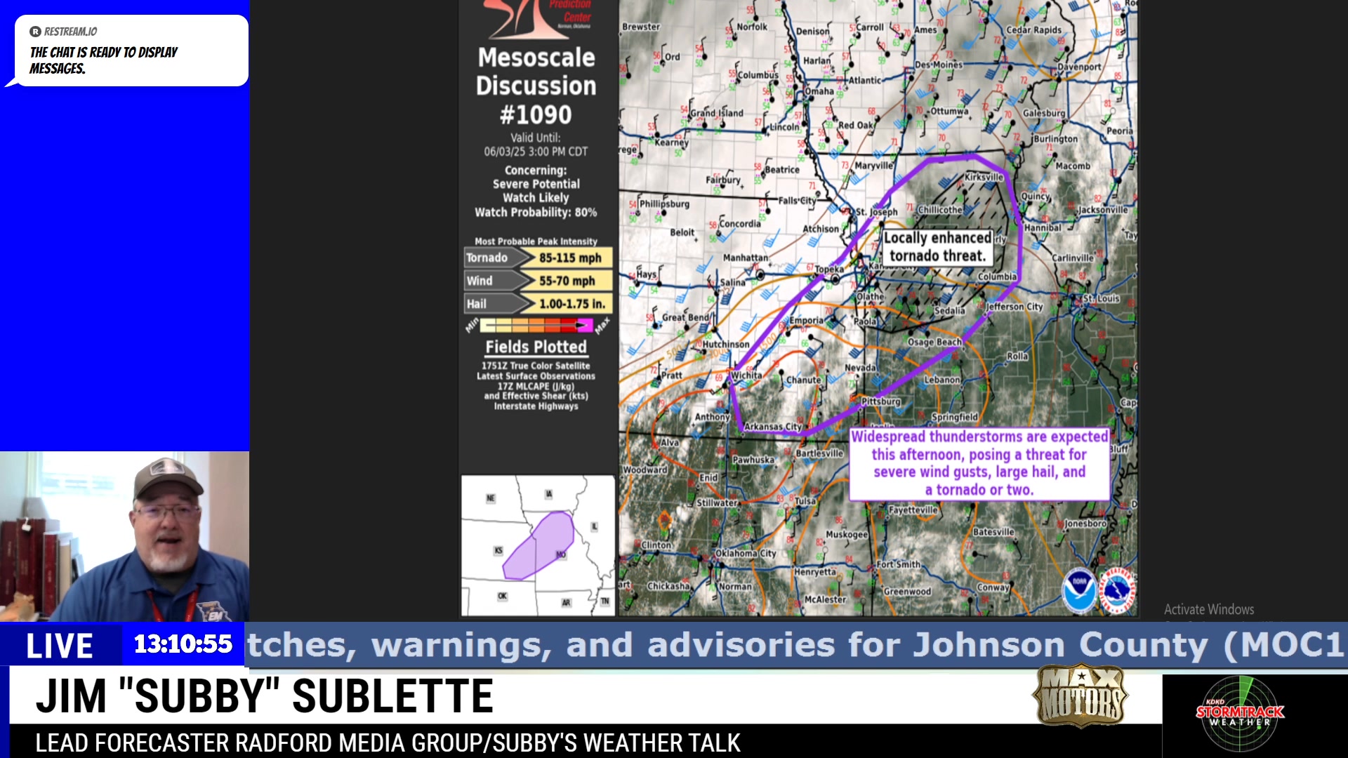 Please Watch...... | Subby's WCMO Advisory Page | Facebook