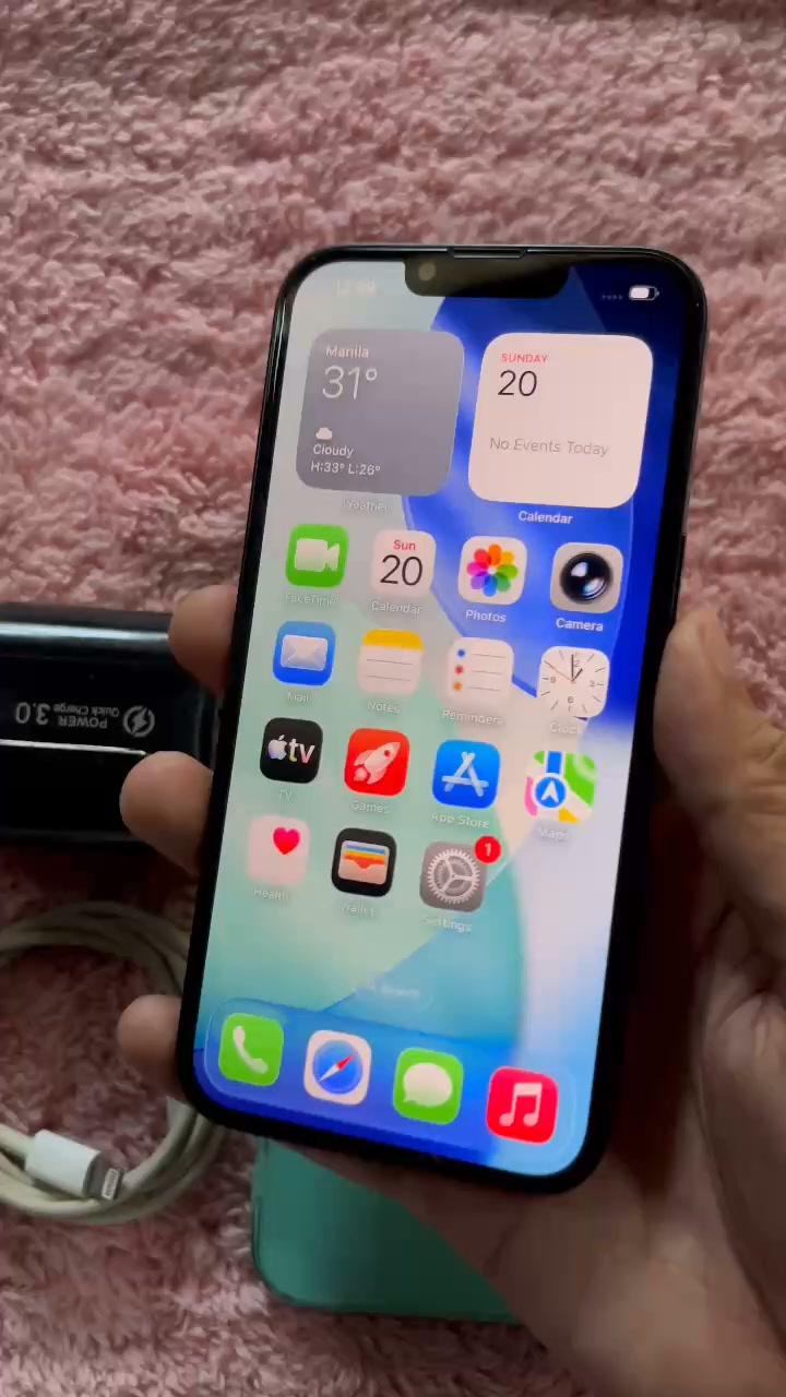 Iphone 13 Midnight Black) 🖤 •128GB •90BH •NTC Approve/Zpa variant