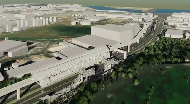 CCECC’s J112 project for light rail in Singapore was signed and started ...