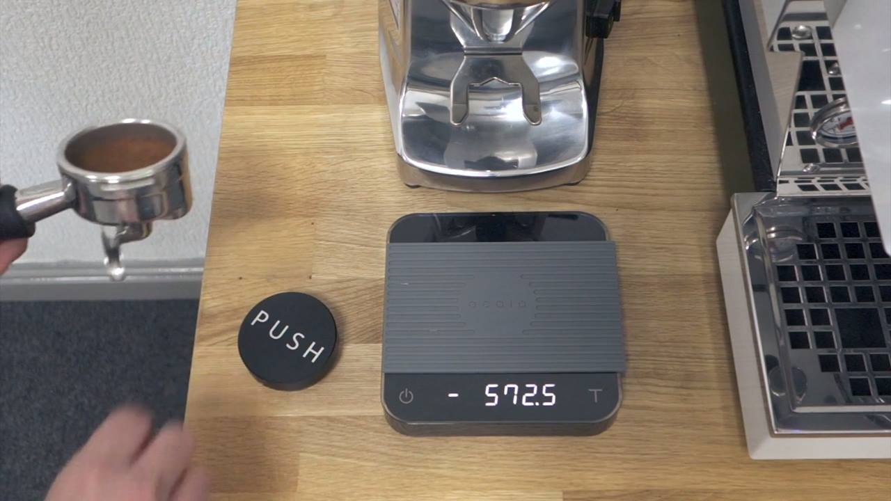 Ever wondered how easy tamping with PUSH is? | Clockwork Espresso