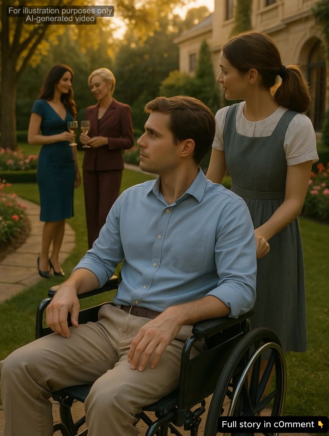She Abandoned Her Fiancé in a Wheelchair… Only to Watch the “Maid ...