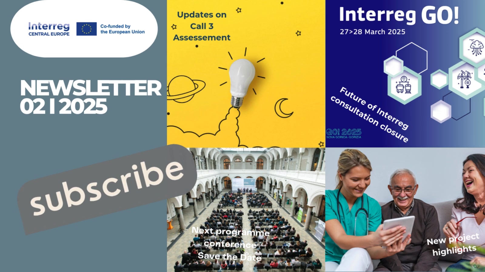 📢 Our first newsletter of 2025... - Interreg Central Europe | Facebook
