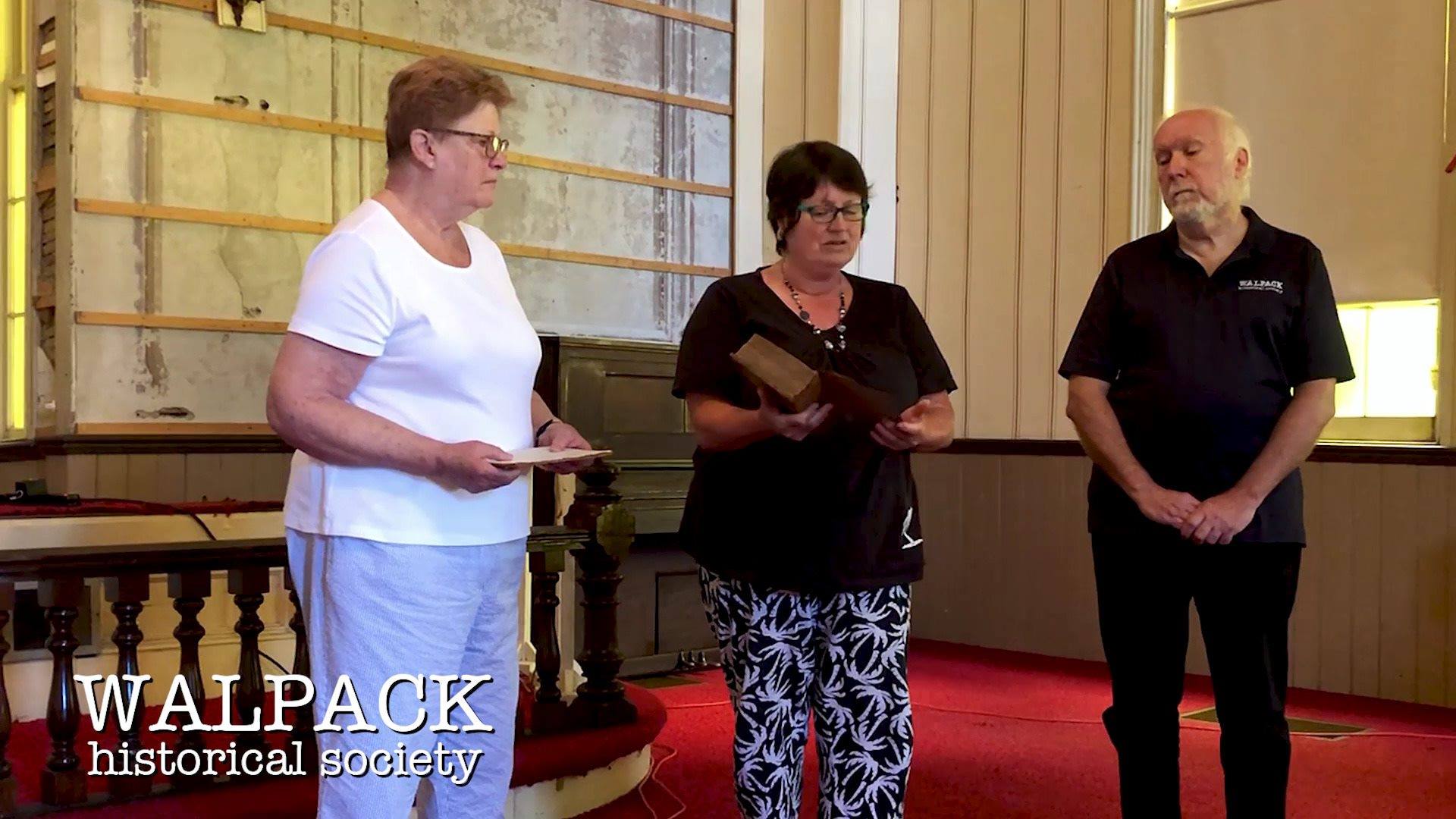 The Rosenkrans’s Family Bible comes home to Walpack The WHS is very ...