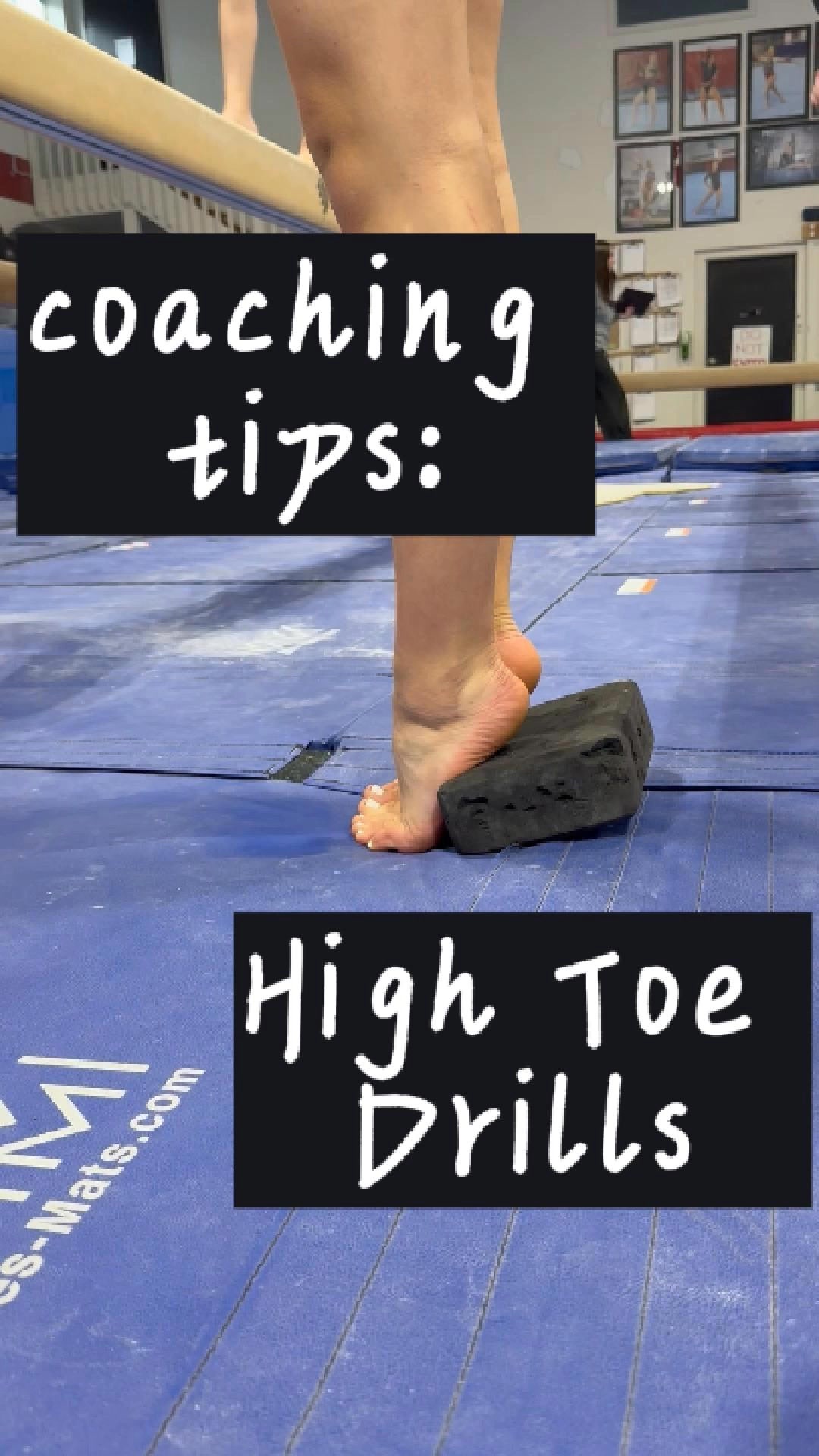 Coaching Tips: Toe Point Drills 👟🌟 Improve your athletes' high toe and ...