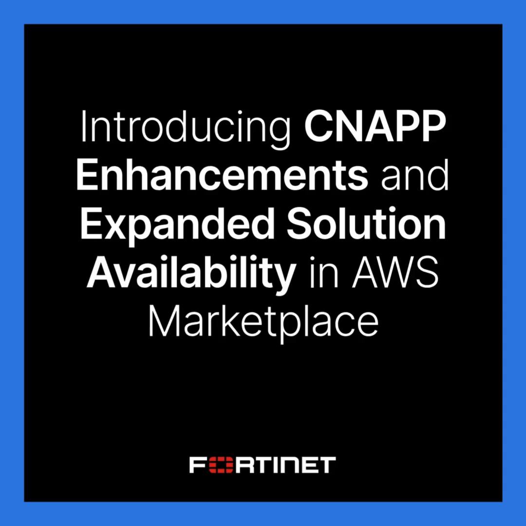 🆕 #Fortinet is extending full-stack code-to-cloud protection—with major ...