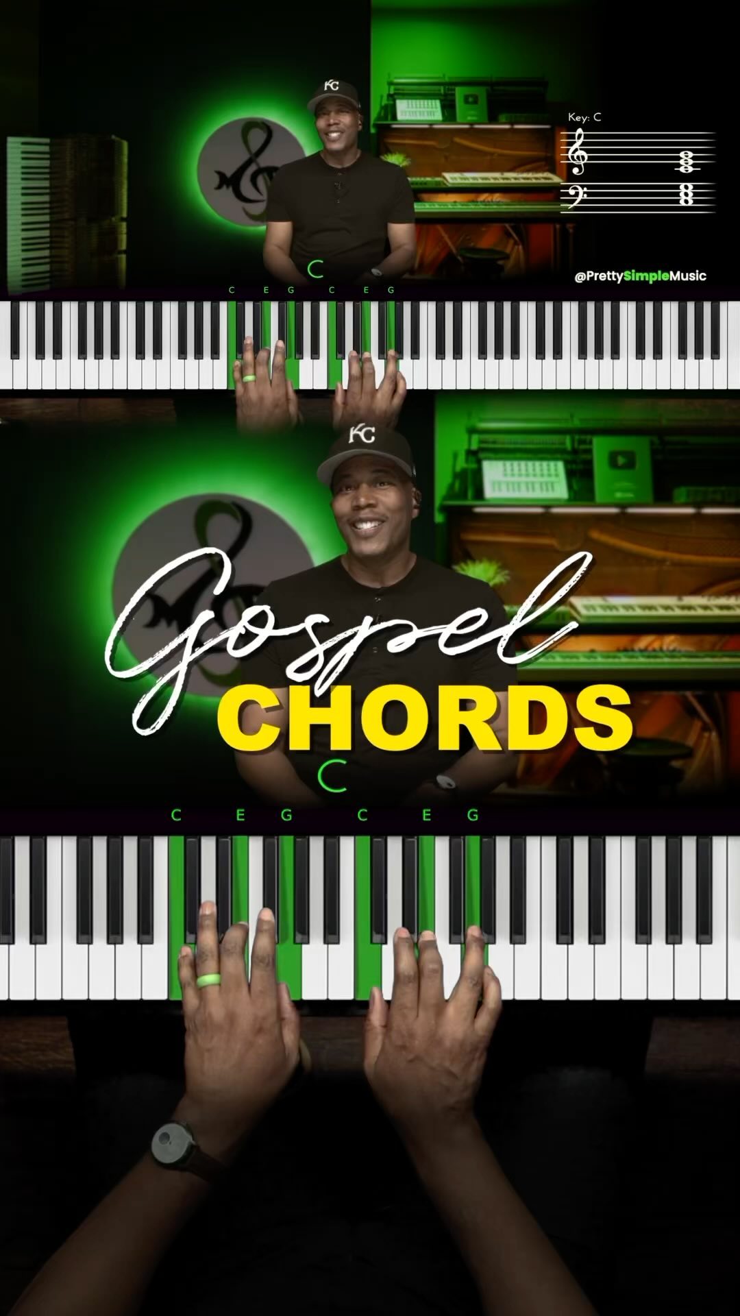 Learn this Gospel Piano Number System - SIMPLE using only ONE Chord ...
