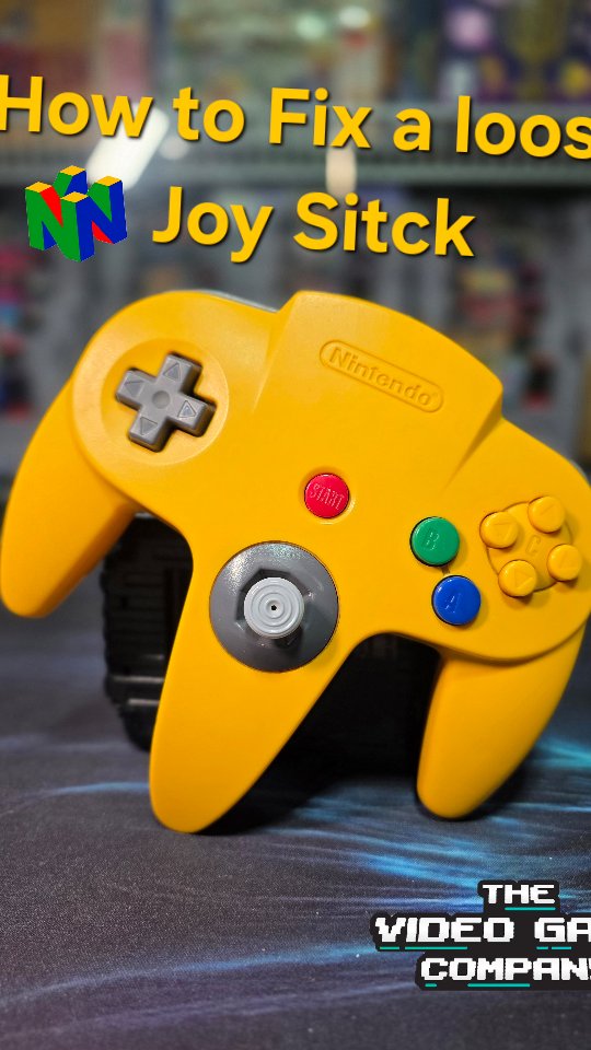 This is how we fix our N64 controllers with bad joystick sticks! 🕹️🛠️ # ...