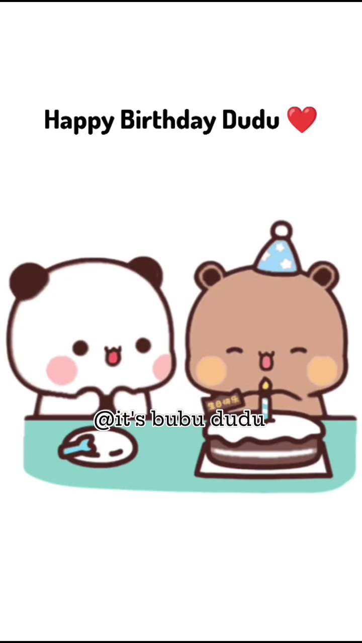Happy Birthday Dudu ️ | It's bubu dudu | Facebook