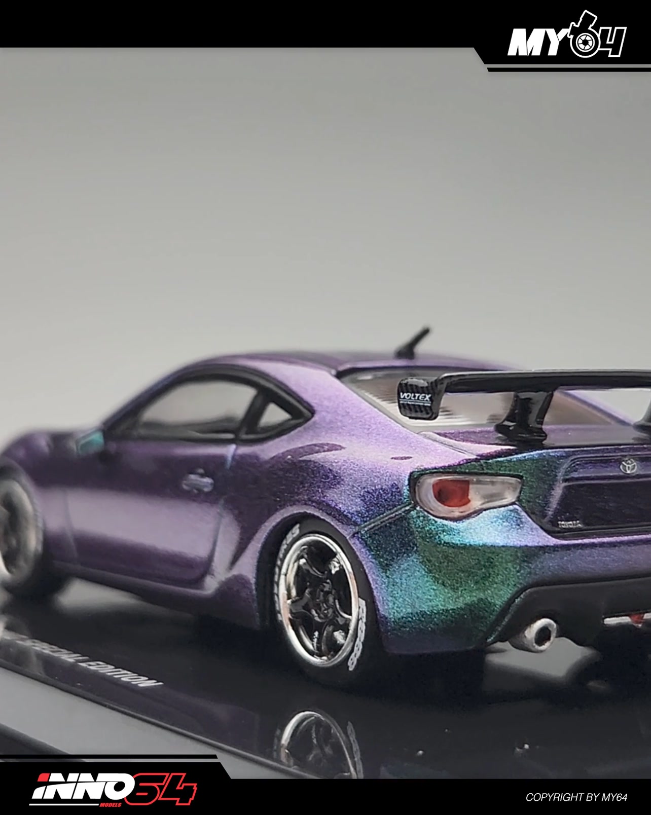 INNO64 x D/STANS Pandem GR86 Evangelion Racing Pink | Chance of 