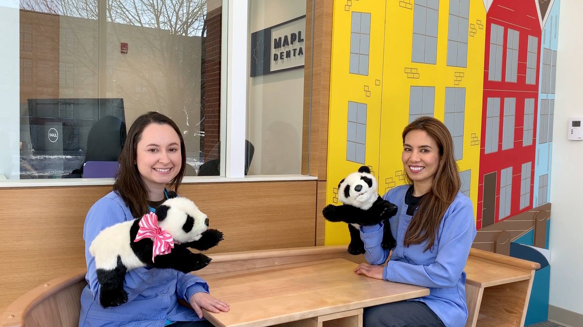 Dr. Rose and Dr. Reyes star as Peggy Panda and Penny Panda! February is ...