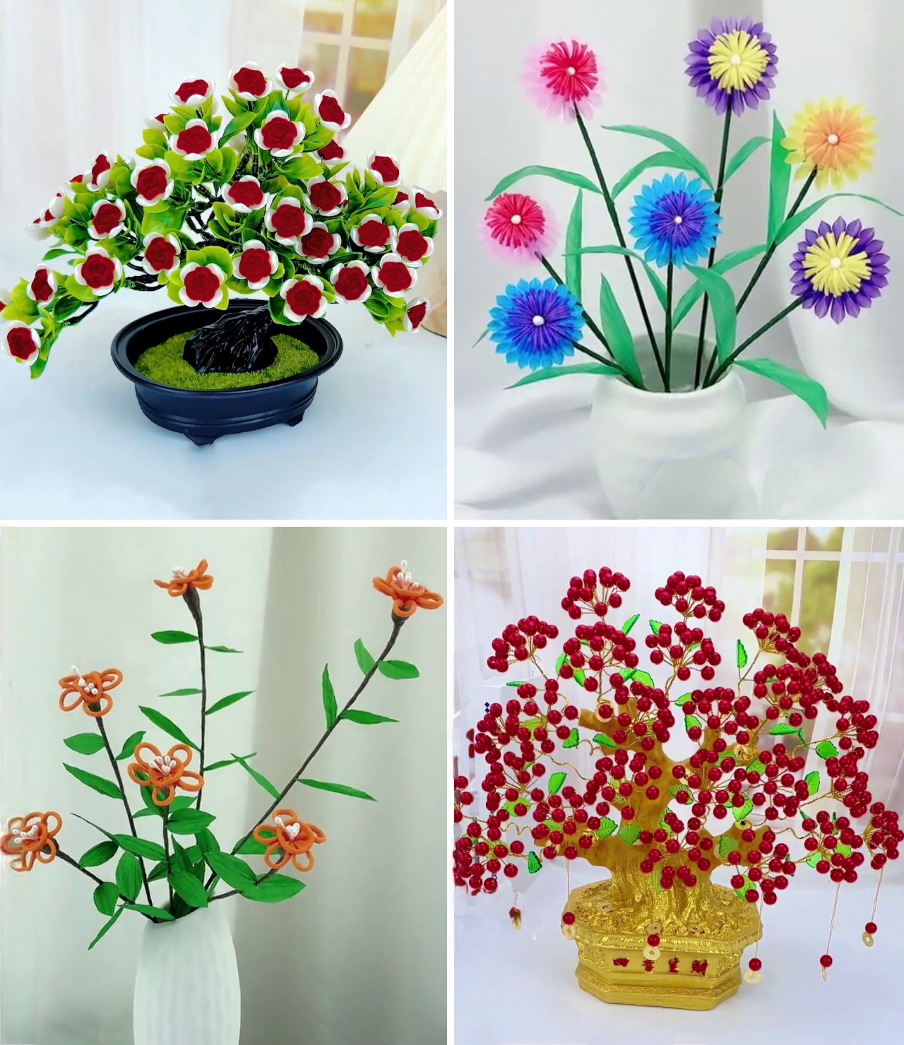 ?Wow! These beaded flowers are absolutely amazing! And they are a 