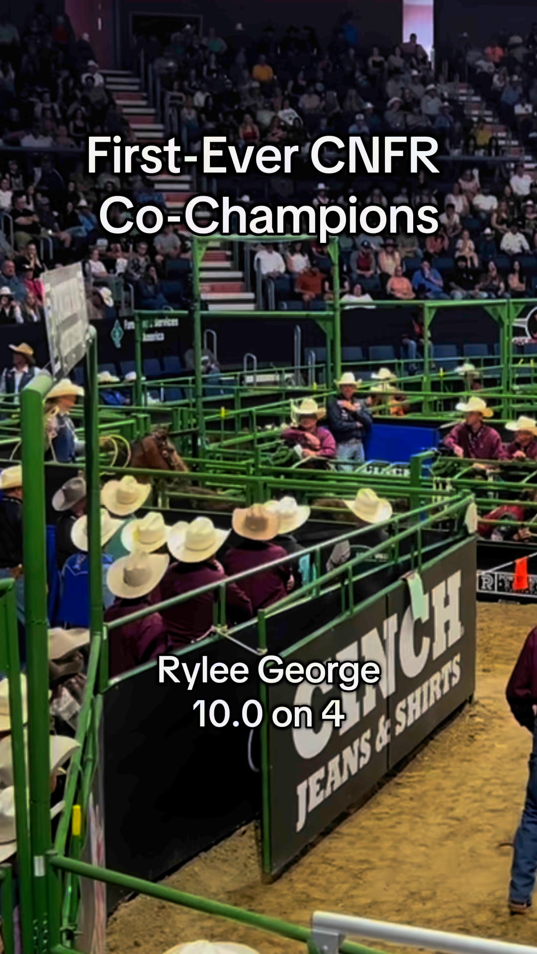 Rylee George and Kate Eiland finished the CNFR as Co-Champions 🔥🏆 ...