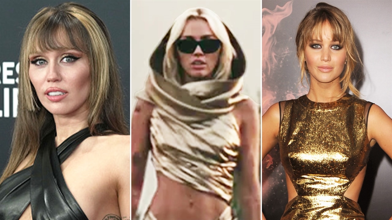 flowers video gold dress Years after fans speculated that Miley Cyrus shaded Jennifer Lawrence in her “Flowers” music video, alluding to a rumored romance with Liam Hemsworth, the singer spoke out on the theory. short prom gowns