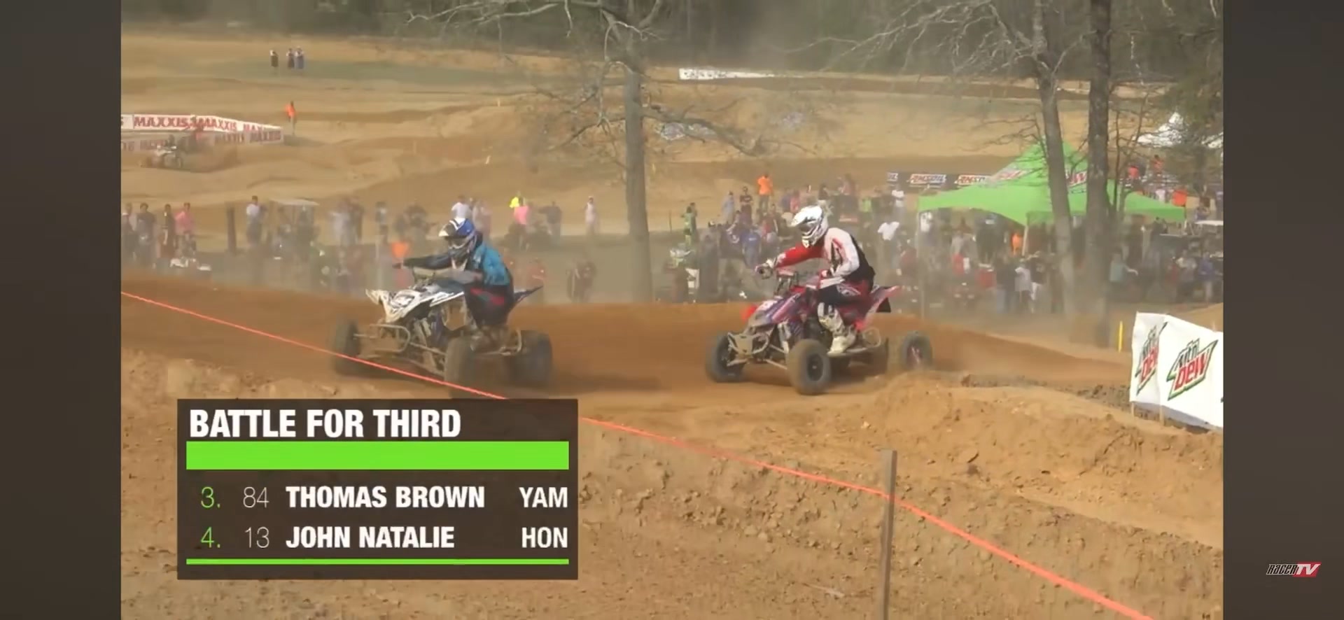 The last time ATVs raced at Echeconnee, the racing was insane. 😳 🎥 ...
