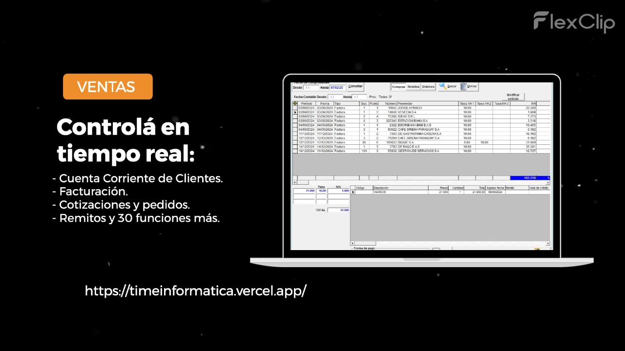 Time Informática - Software de Gestión Empresarial. | Asunción
