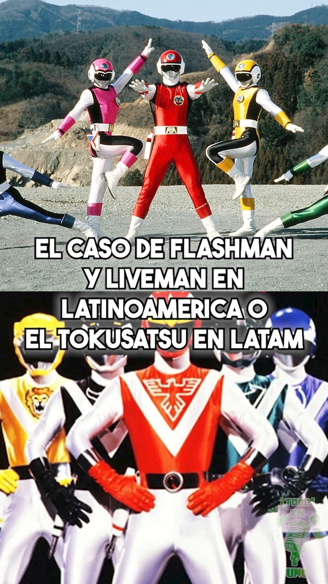 EL CASO DE FLASHMAN Y LIVEMAN EN LATINOAMERICA. Power rangers no tiene ...