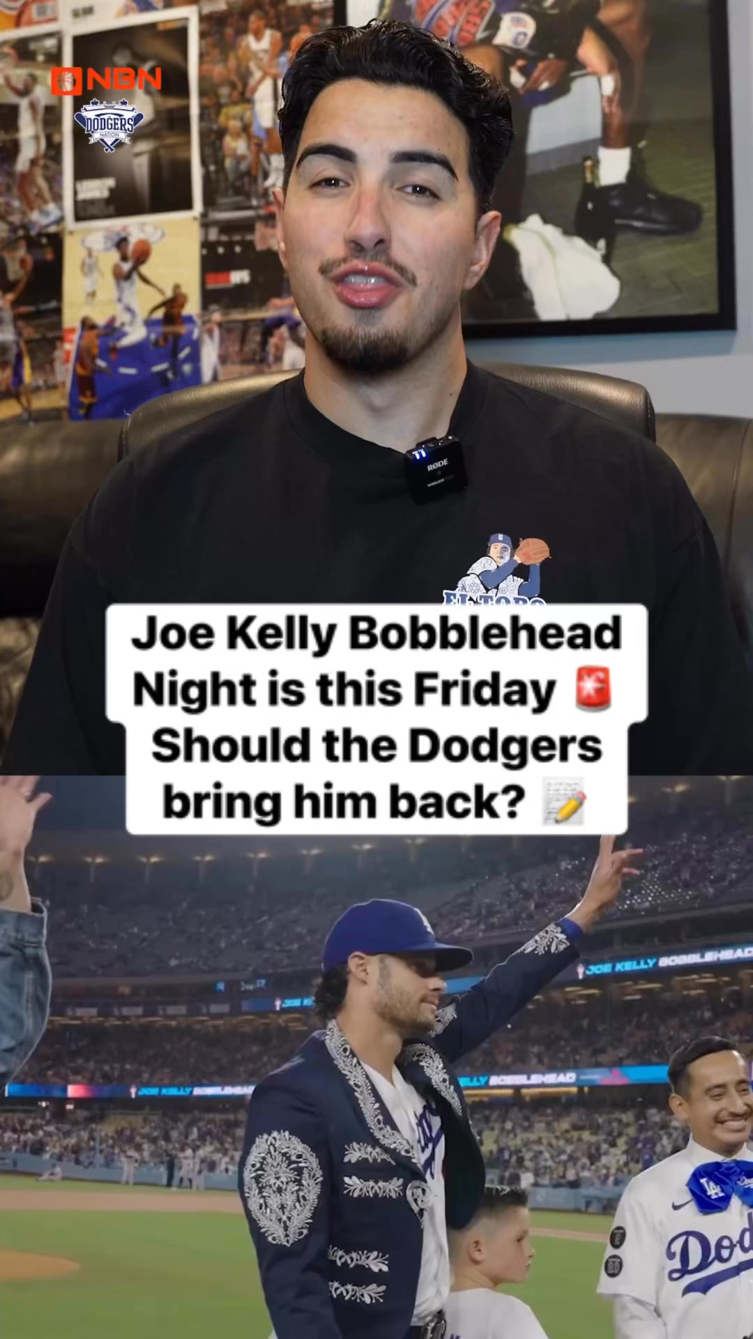 Joe Kelly bobblehead night is going down this Friday 🚨 Do you
